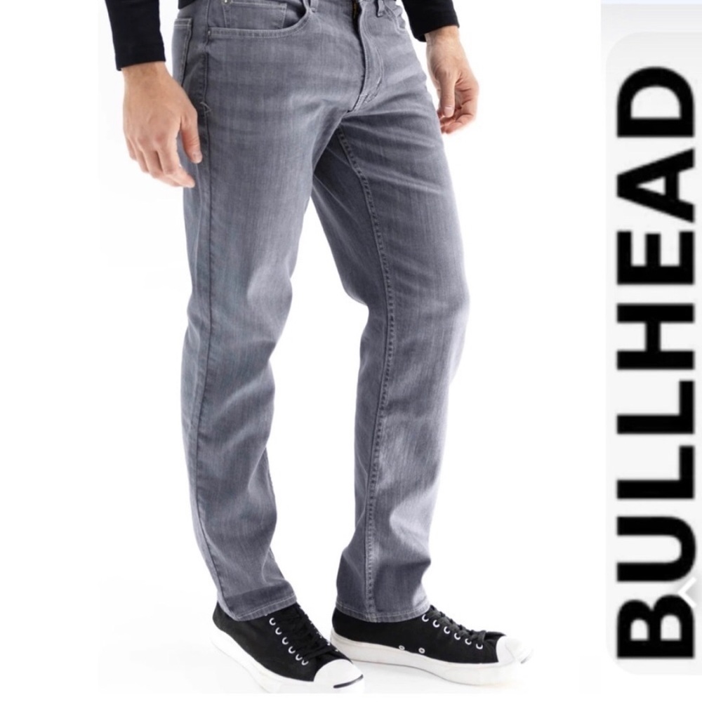 Bullhead Gravels Slim Gray Jeans - Sz 32x30